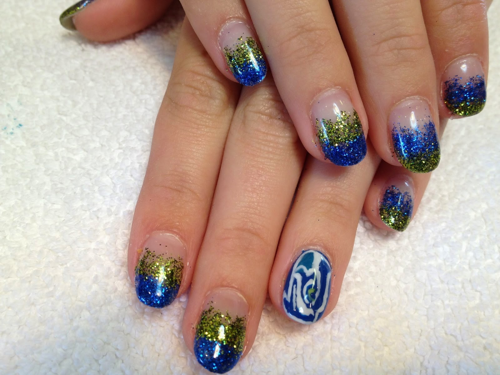 8. Seattle Seahawks Nail Designs for Game Day - wide 5