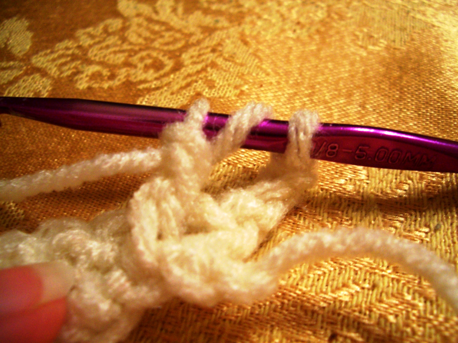 Crochet Parfait: FPTR--Front Post Triple or Treble Crochet