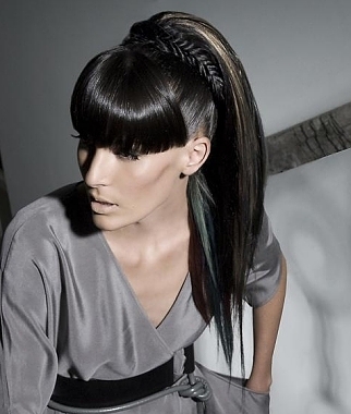 Black Long  Hairstyle