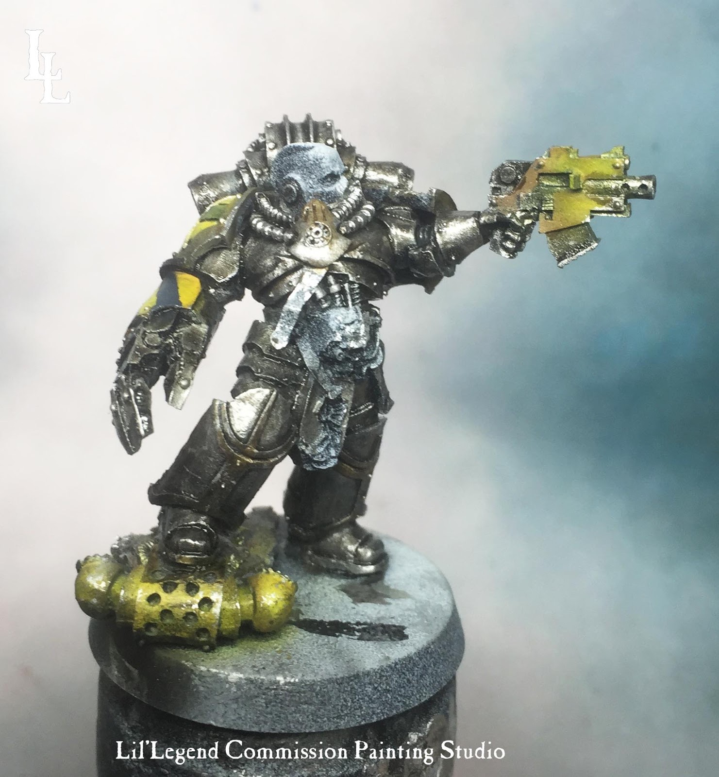 Tutorial Painting the Legions Iron Warriors Spikey Bits