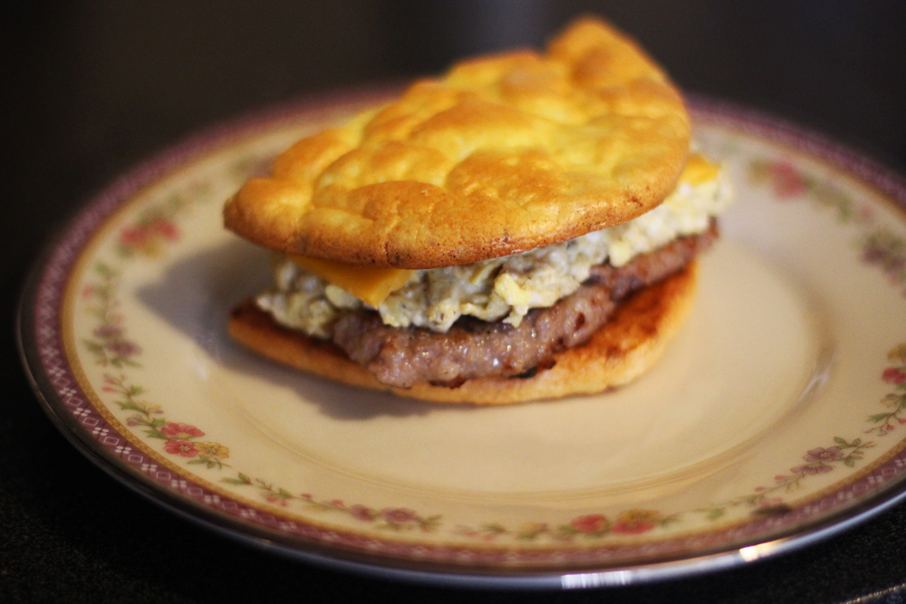 The Keto Chef Keto friendly "McGriddle"