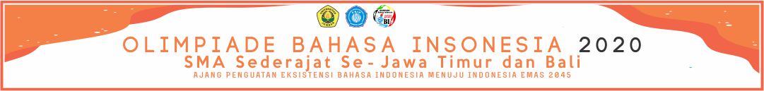 Olimpiade Bahasa Indonesia (OBI) UNEJ 2020