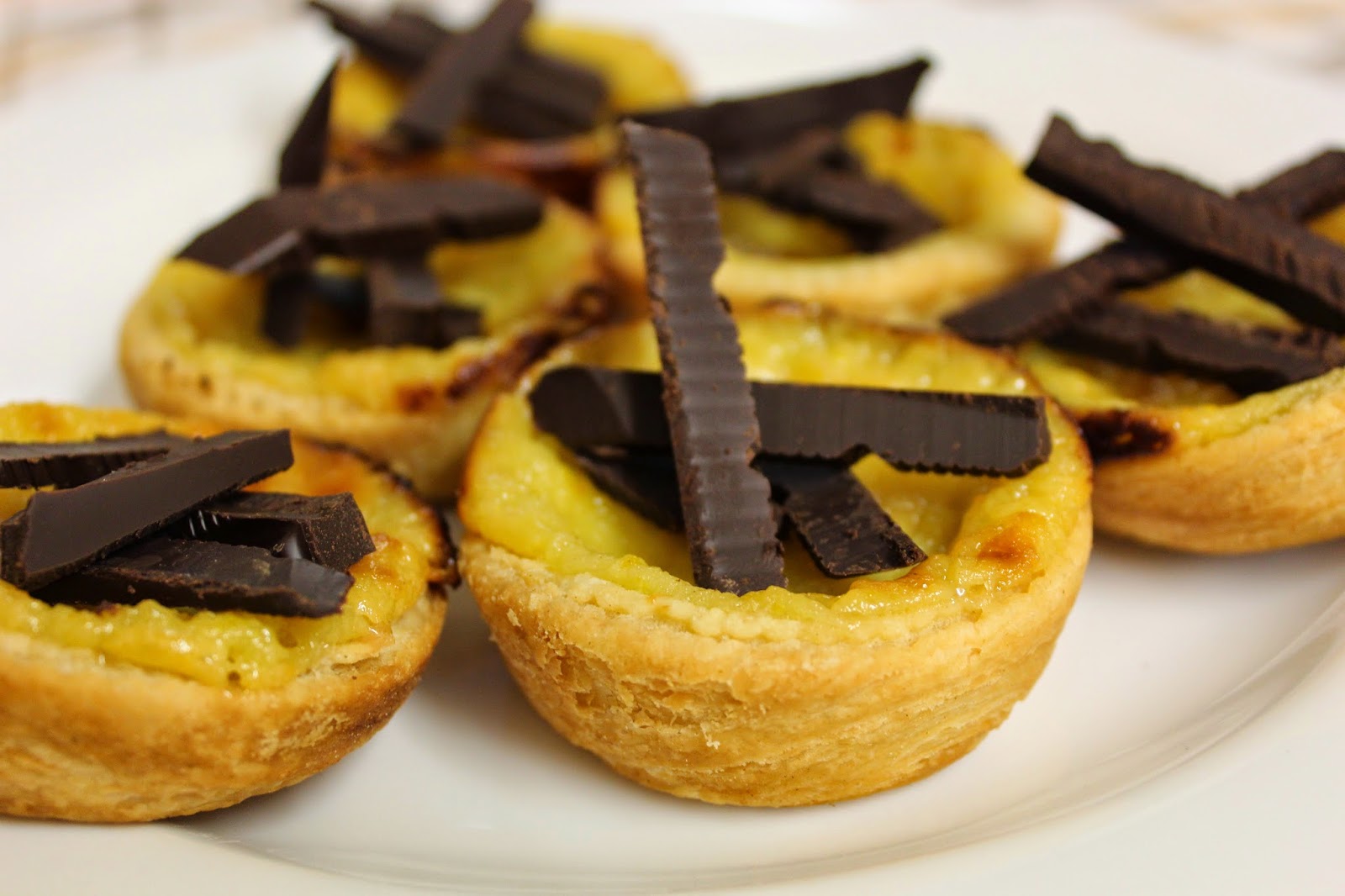 Emma Forth Chocolate and Orange Portuguese Custard Tarts