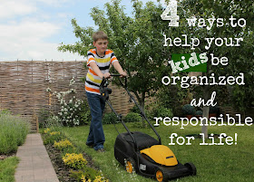 4 ways to help your kids be organized and responsible for life :: OrganizingMadeFun.com