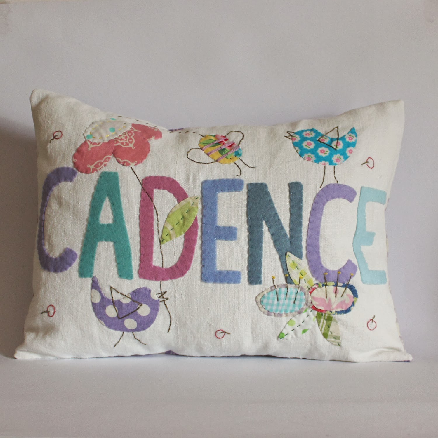 Roxy Creations Name pillow slips