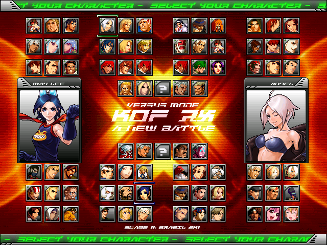 kof mugen screenpack download