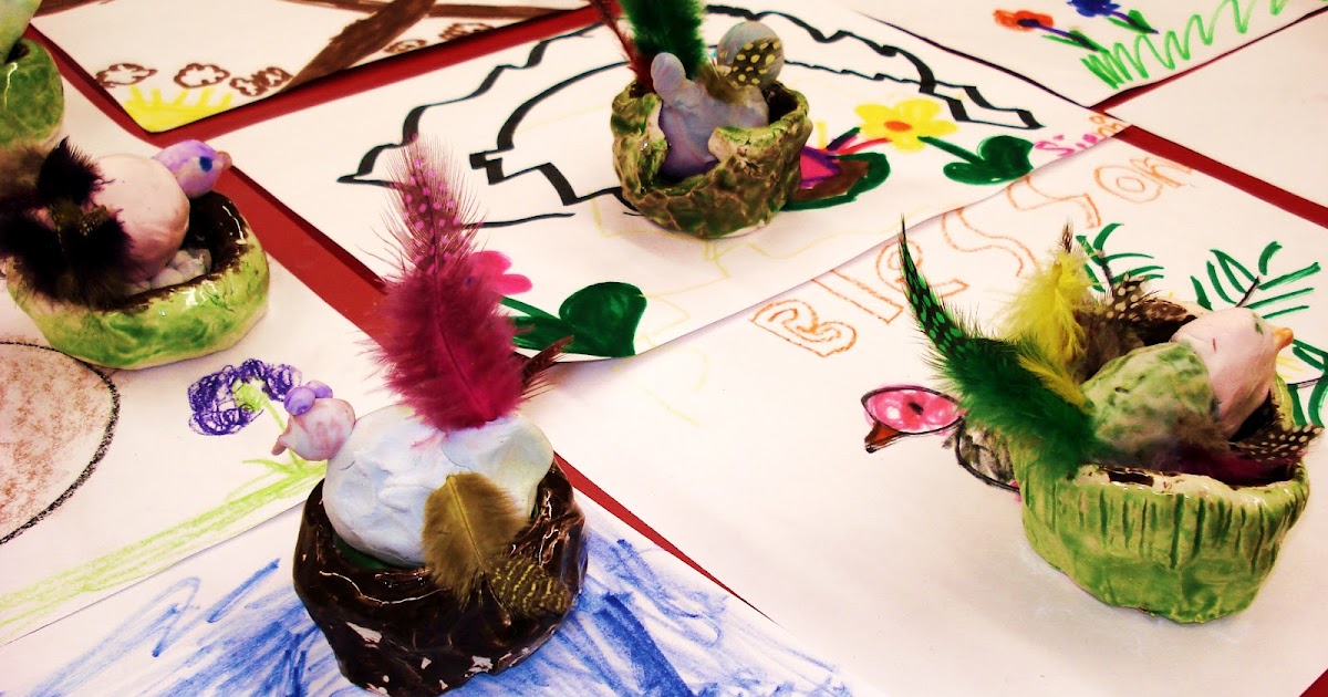 Kindergarten Birds and Bird Nests ArtMuse67