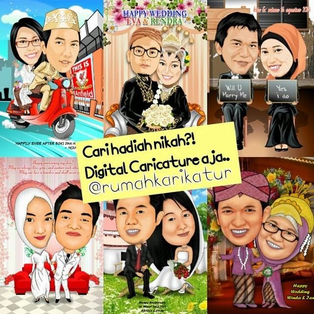 Karikatur Wedding