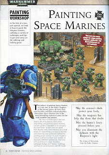 Warhammer Model Painting