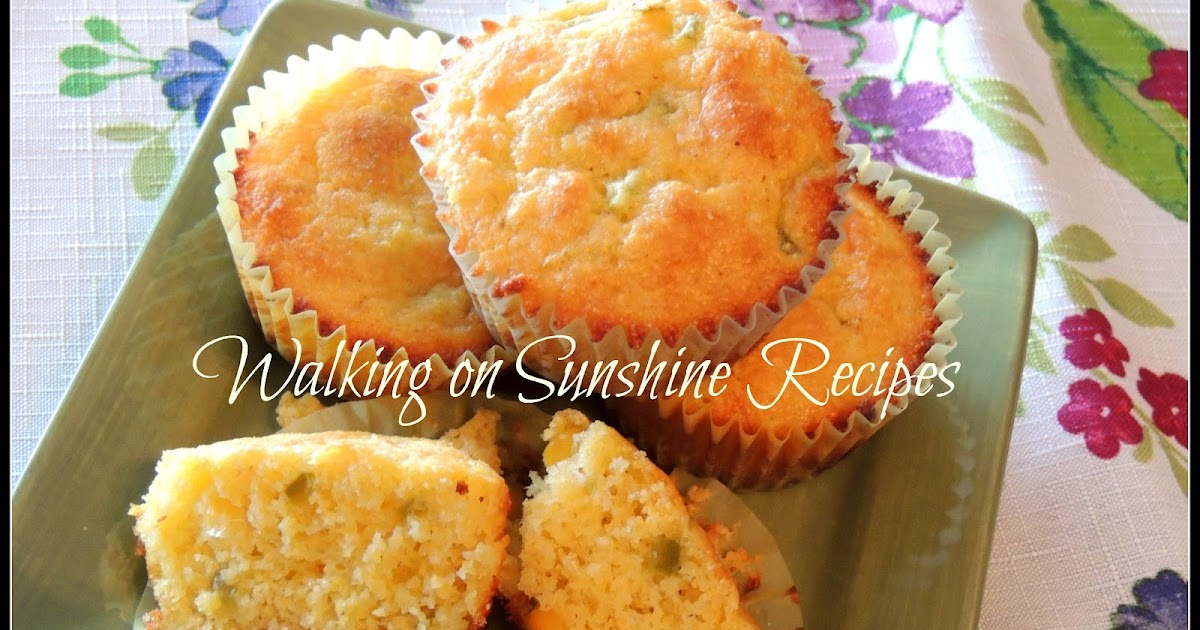 Jiffy Box Corn Muffins with Jalapeno... Walking on Sunshine