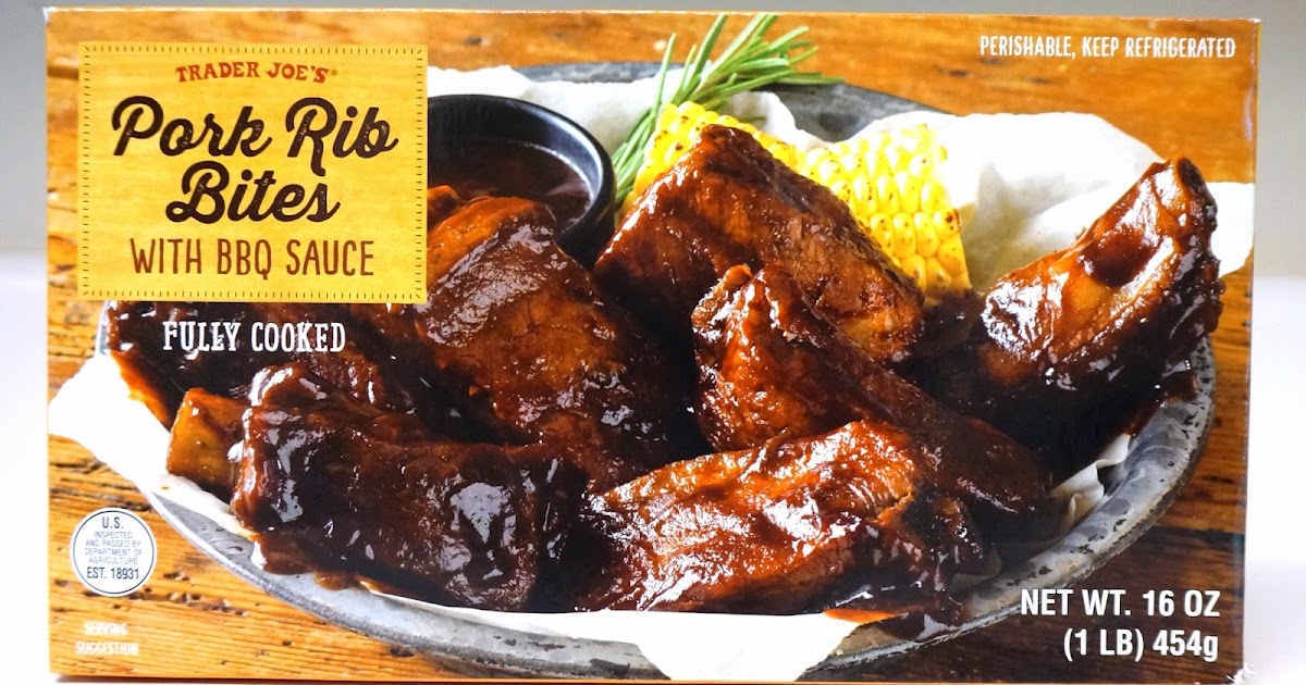 Exploring Trader Joe's Trader Joe's Pork Rib Bites With BBQ Sauce
