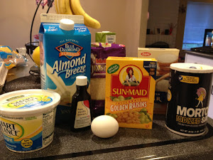 Ingredients for DF Rice Pudding