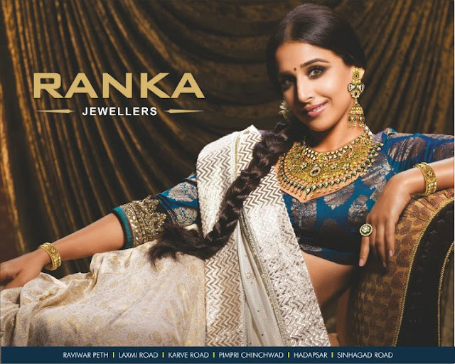 vidya balan spicy shoot for ranka jewellers print ads latest photos