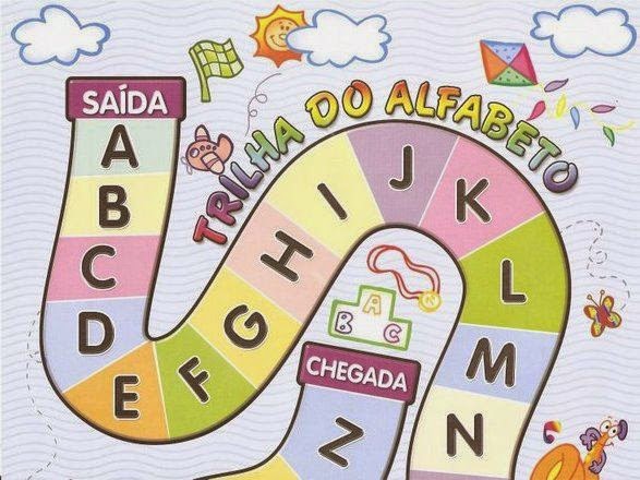 Trilha do Alfabeto  Educar é preciso - Blog