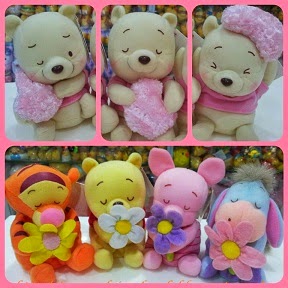 CLICK TO SEE Disney Baby Winnie The Pooh Beanies Plush Collections
