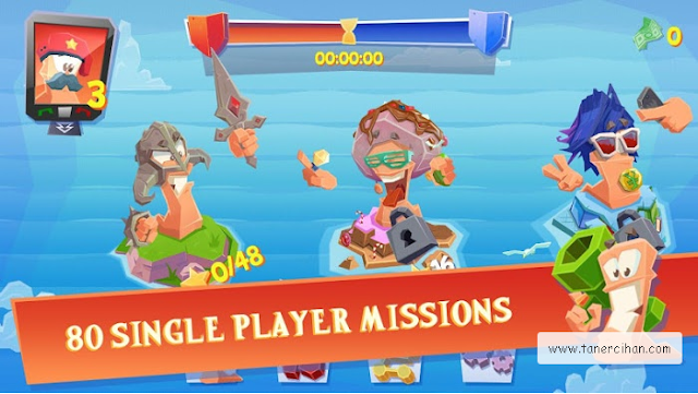 Worms 4 v1.0.419806 Para Hile MOD + Data Apk Full İndir Worms 4 v1.0.419806 Para Hile MOD + Data Apk Full İndir