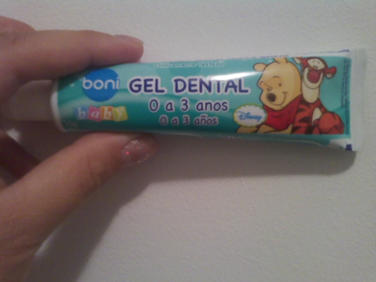 .. Indicado pela mamãe..: Higiene bucal do bebe Gel dental Boni Baby