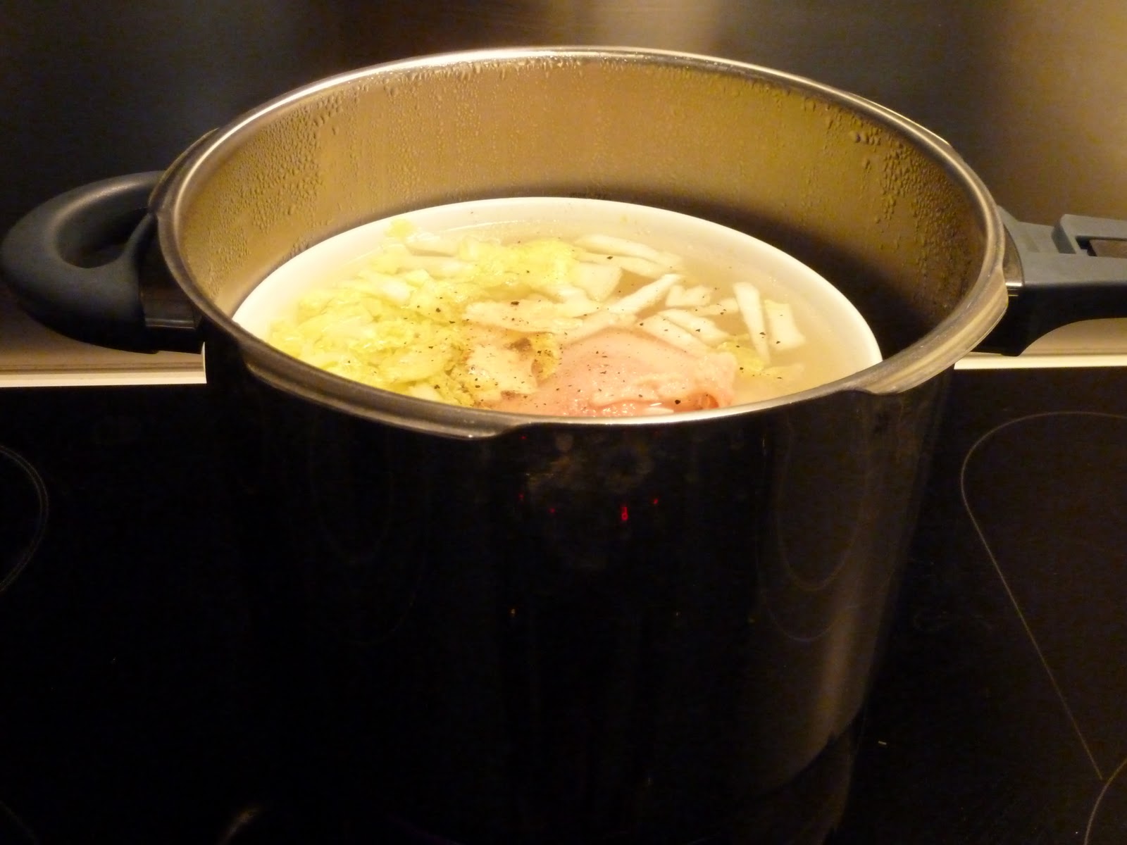 Family FECS Chinese Doubleboiled Carrot and Chicken Soup Using Pressure Cooker