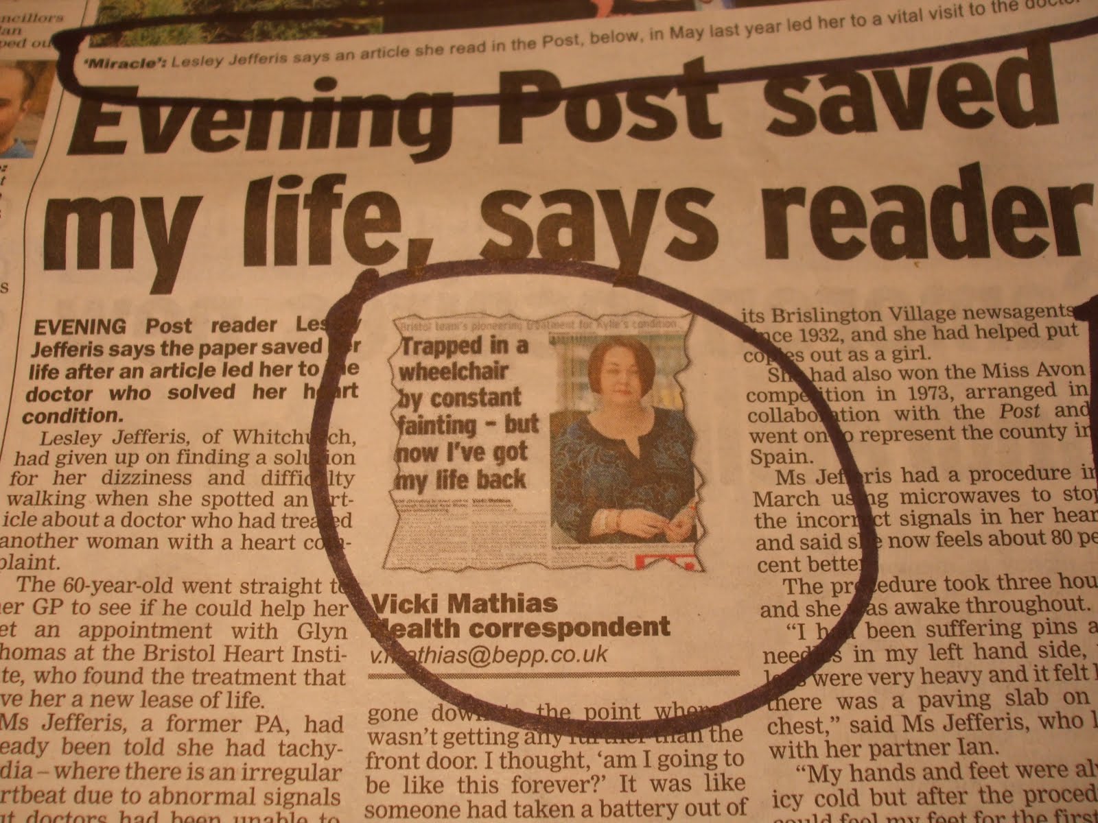 A2 Local Newspaper In Depth Study of Bristol Evening Post