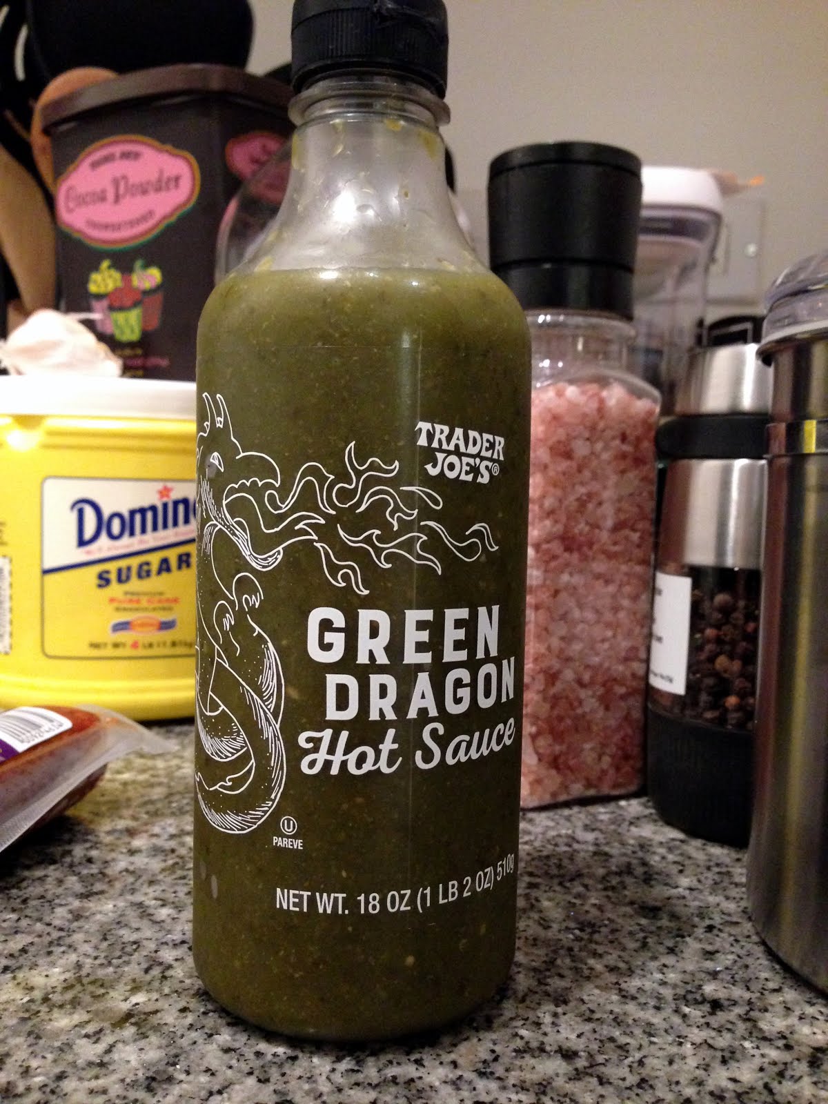 panda bytes Green Dragon Hot Sauce