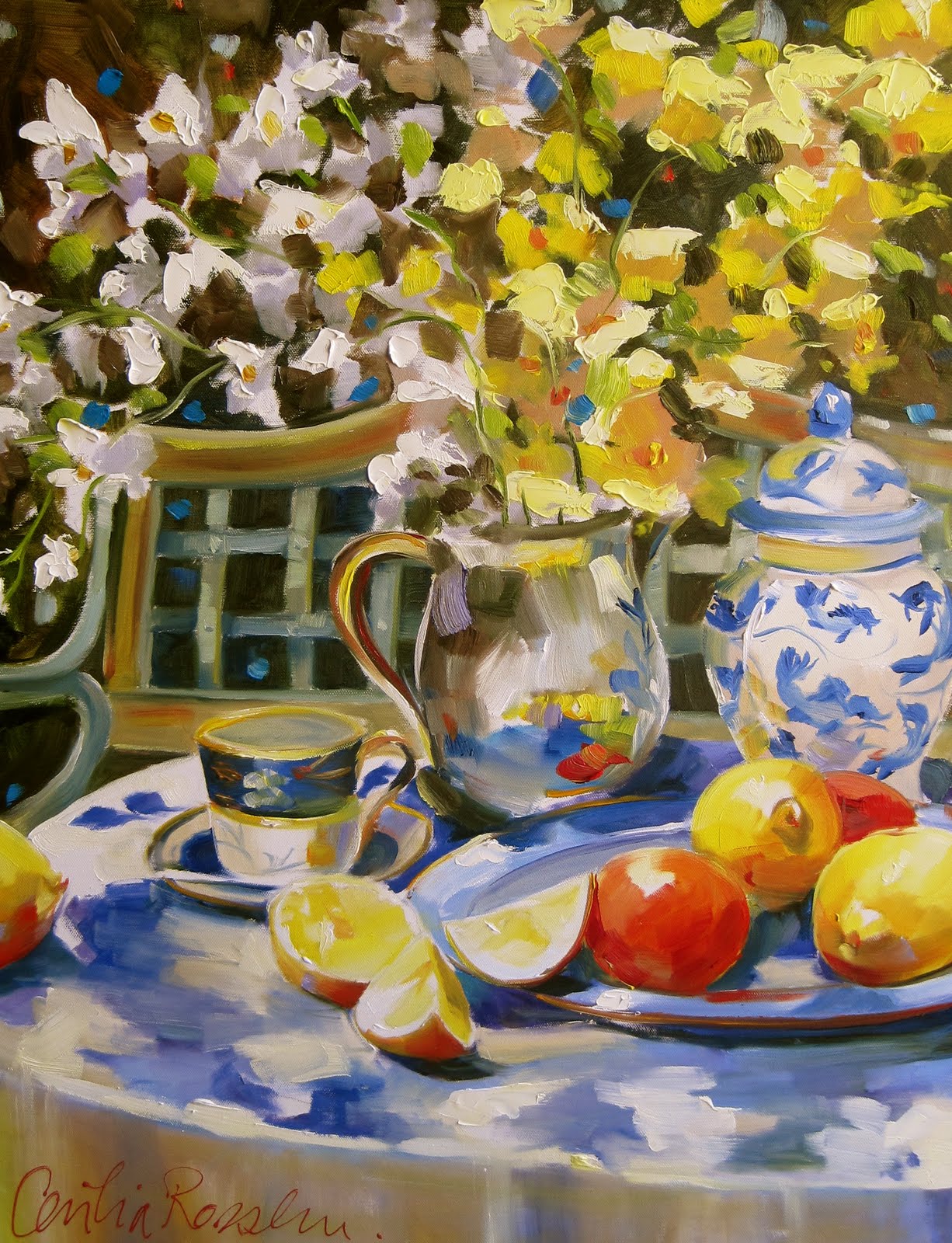 Atelier Cecilia Rosslee French style painting