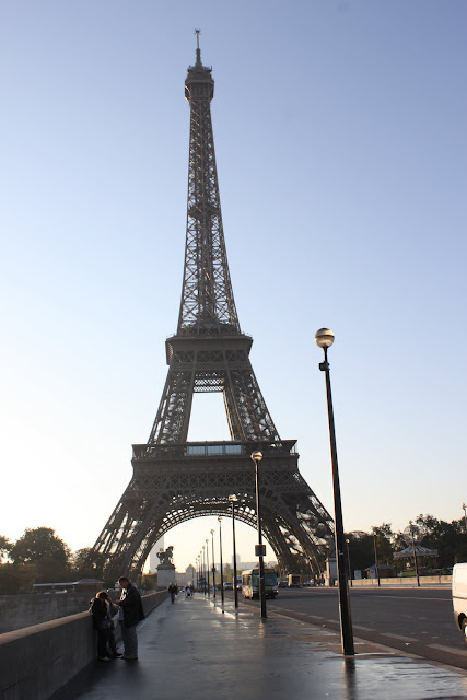 Eiffel Tower was taken early in the morning in Paris, France Eiffel Tower was taken early in the morning in Paris, France