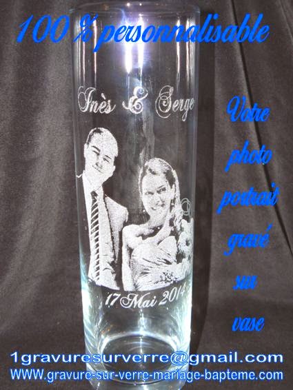 GRAVURE SUR VERRE,1.48€ Verre gravé,flute gravée,mariage,bapteme,cadeau