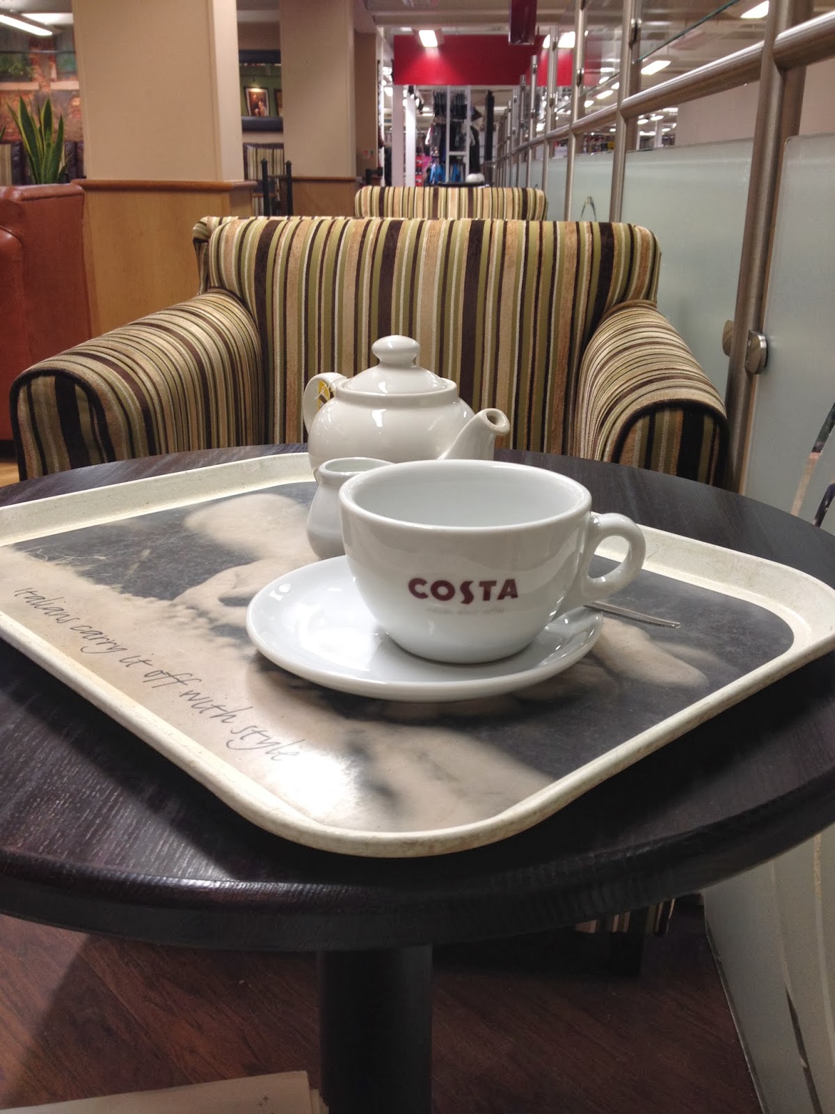 Costa Coffee, Tesco, Purley, Surrey, UK