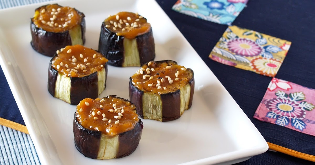 Create Eat Happy ) How to Make Nasu no Dengaku (Miso Glazed Eggplants