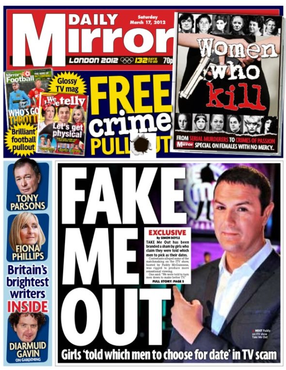 Tabloid Watch Mirror Uses Model S Image To Illustrate Serial Killer Story