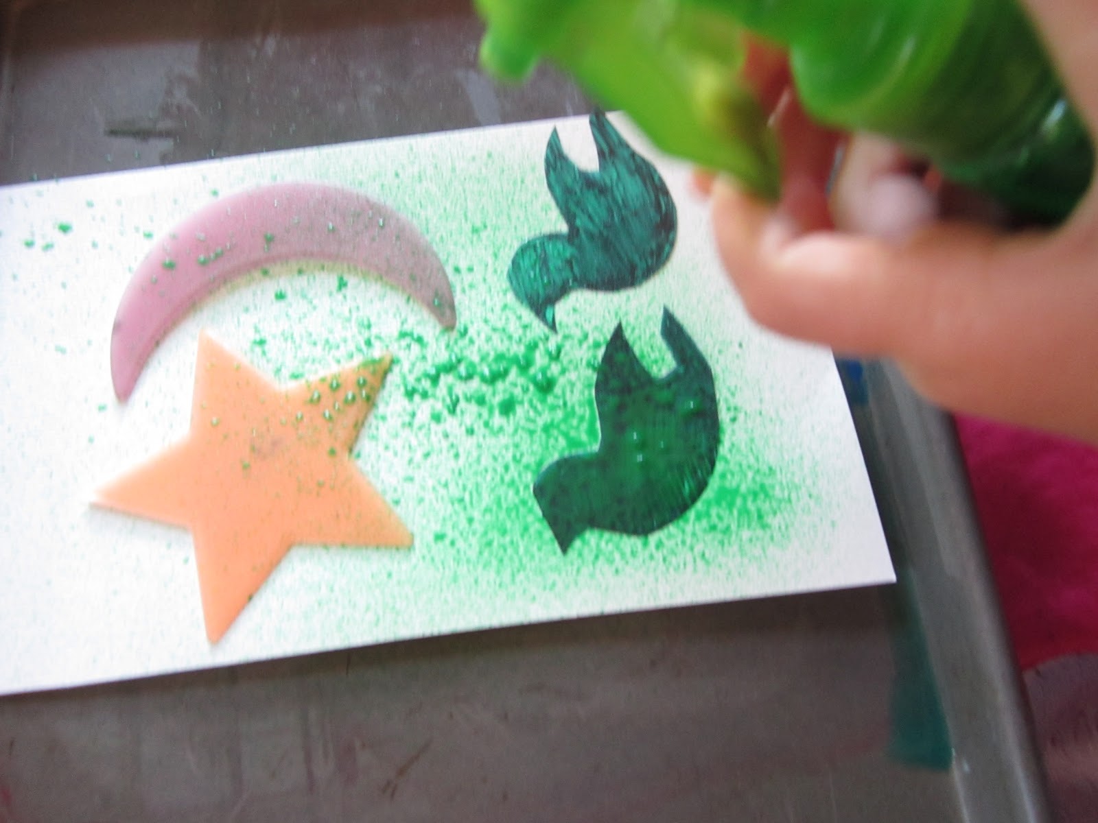 art and soul preschool Spray Painting