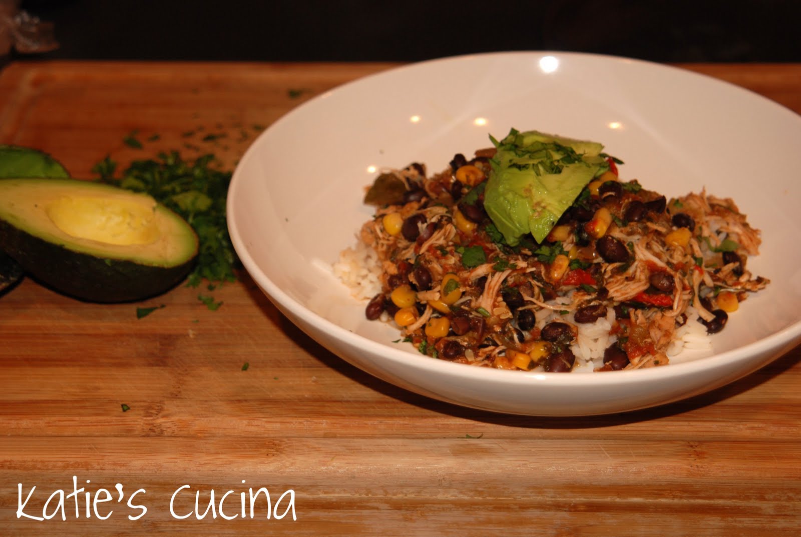 Chicken and Black Beans in the Crock Pot Katie's Cucina