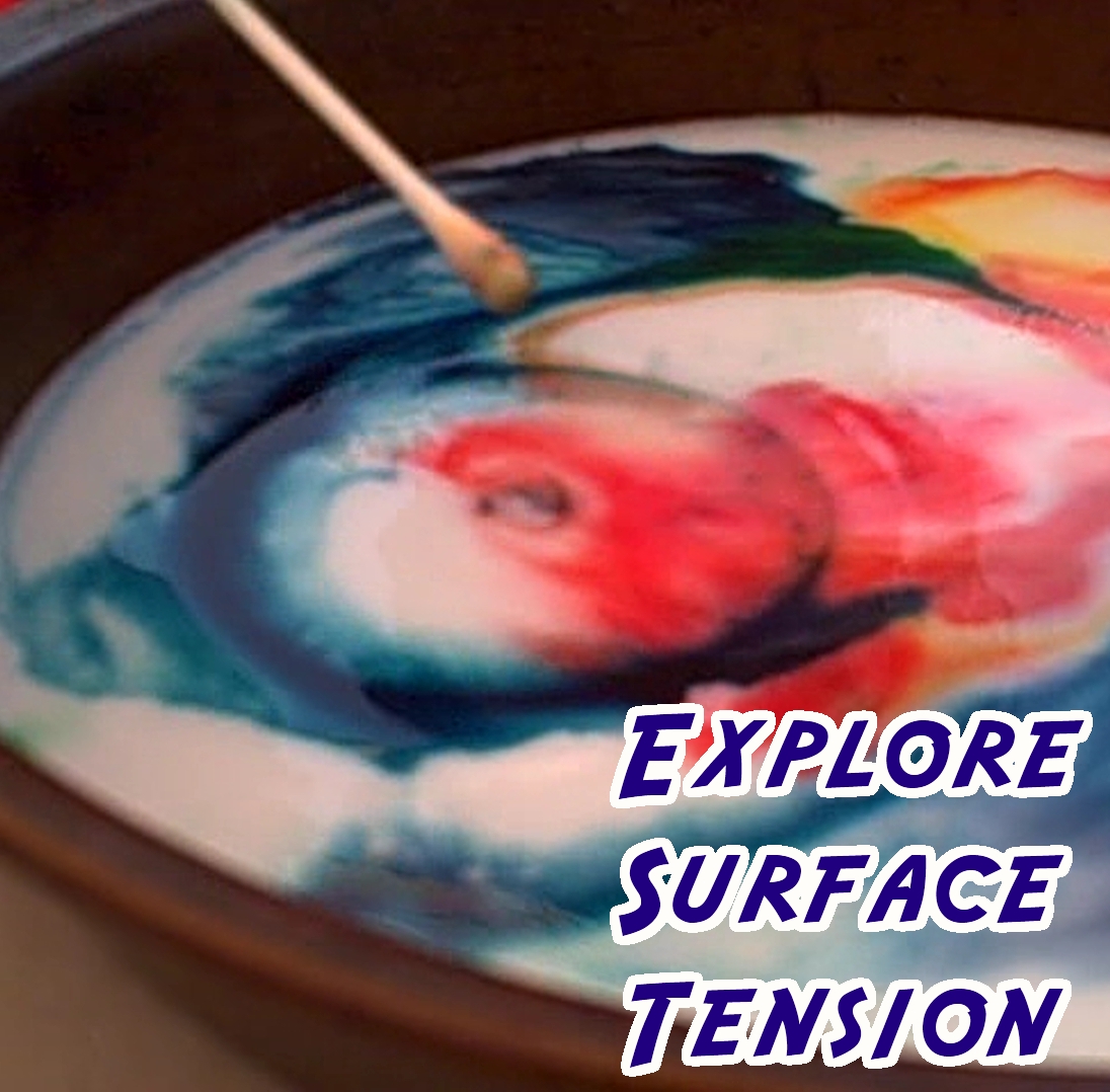 Lian's Summer of Fun Surface Tension Patterns