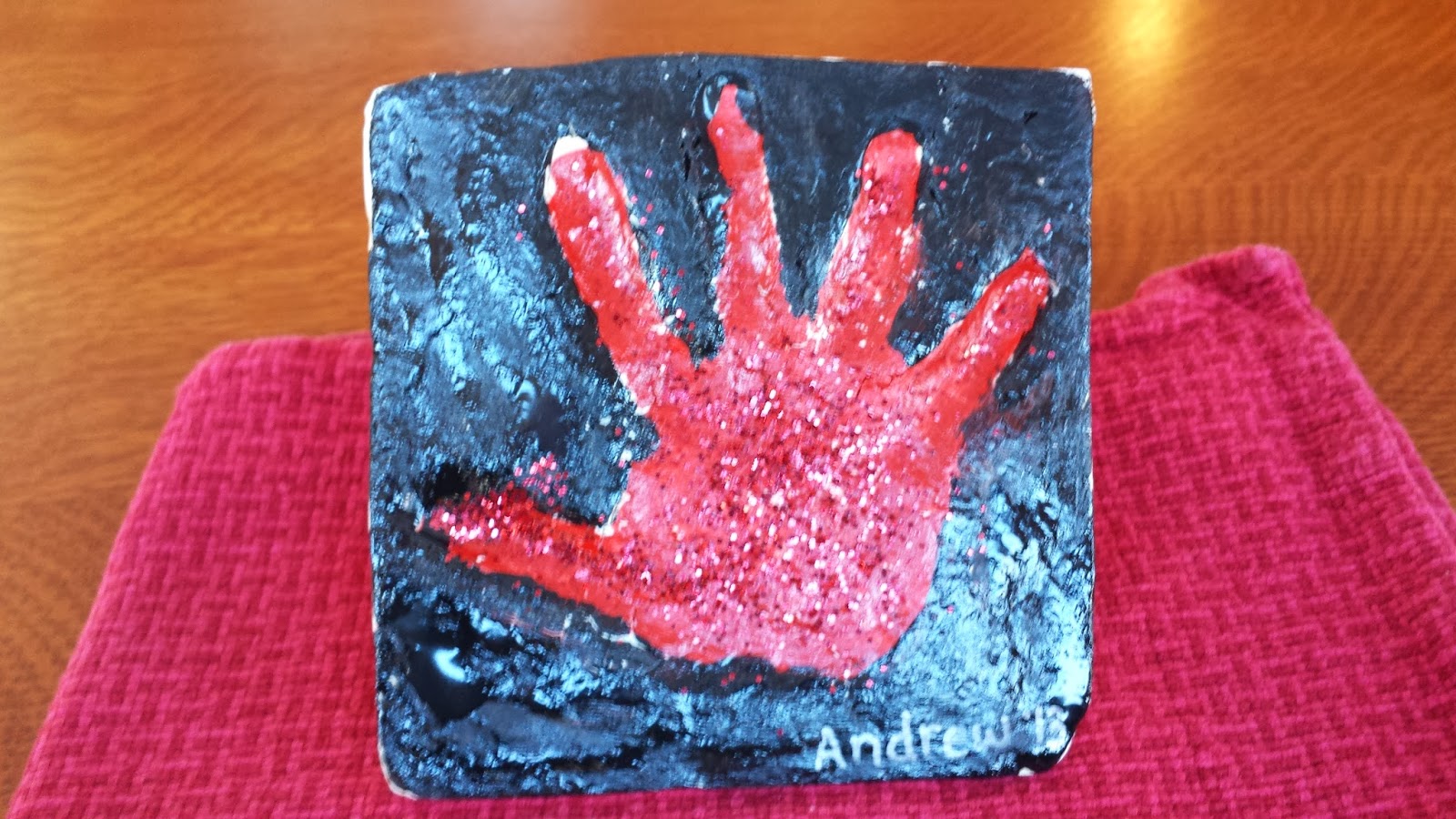 LoveNLoot Clay Dough Hand Print