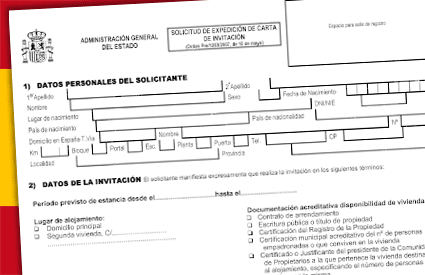 Especialistas En Extranjeria E Inmigracion Carta De Invitacion