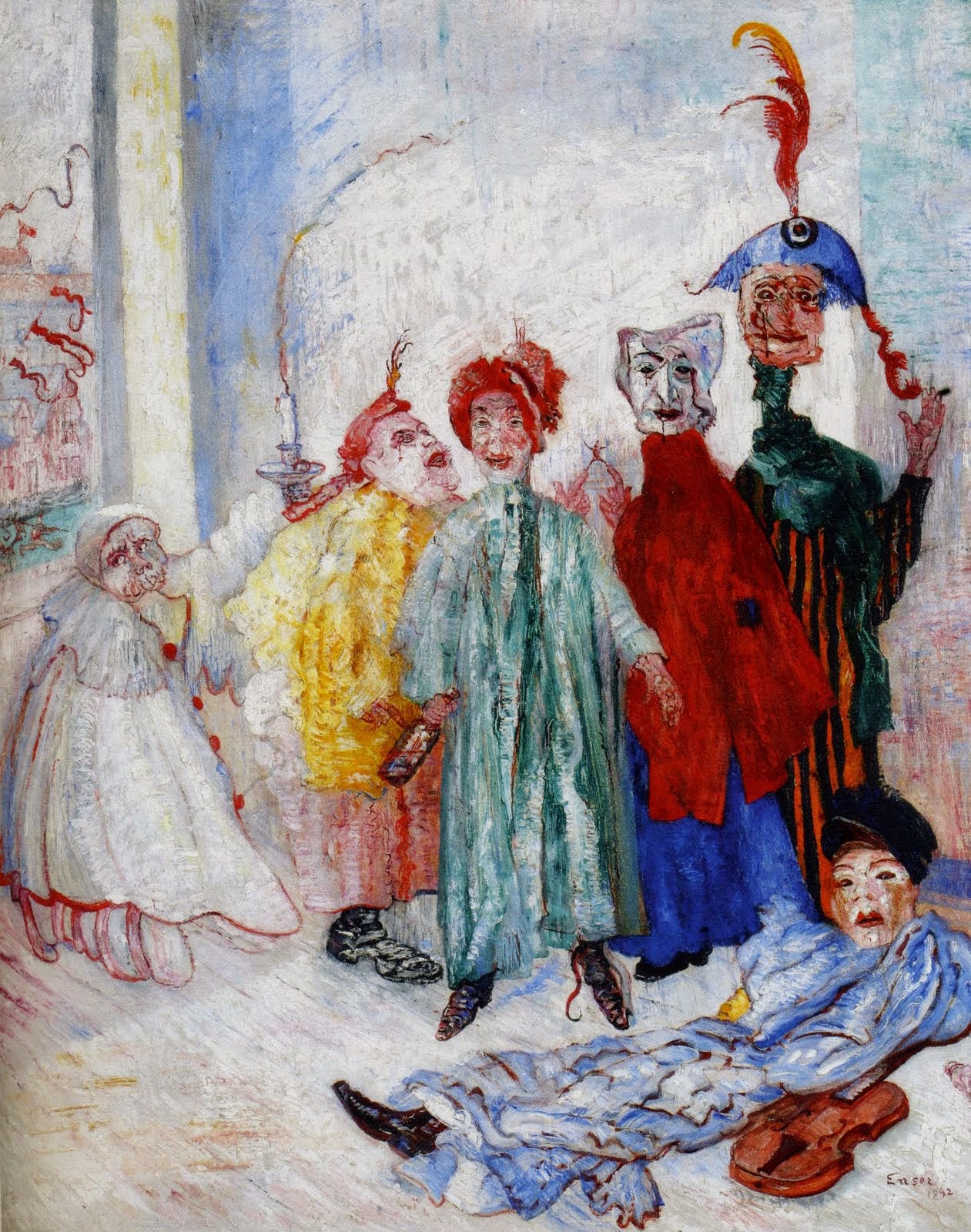 le promeneur du 68 Les masques de James Ensor au Kunstmuseum de Bâle