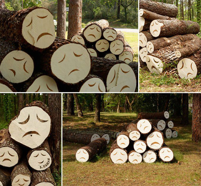 LOVE AND PROTECT NATURE No trees....no humans