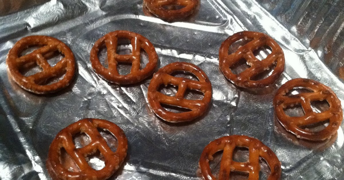 a recipe for success... Chocolate M&M Pretzels