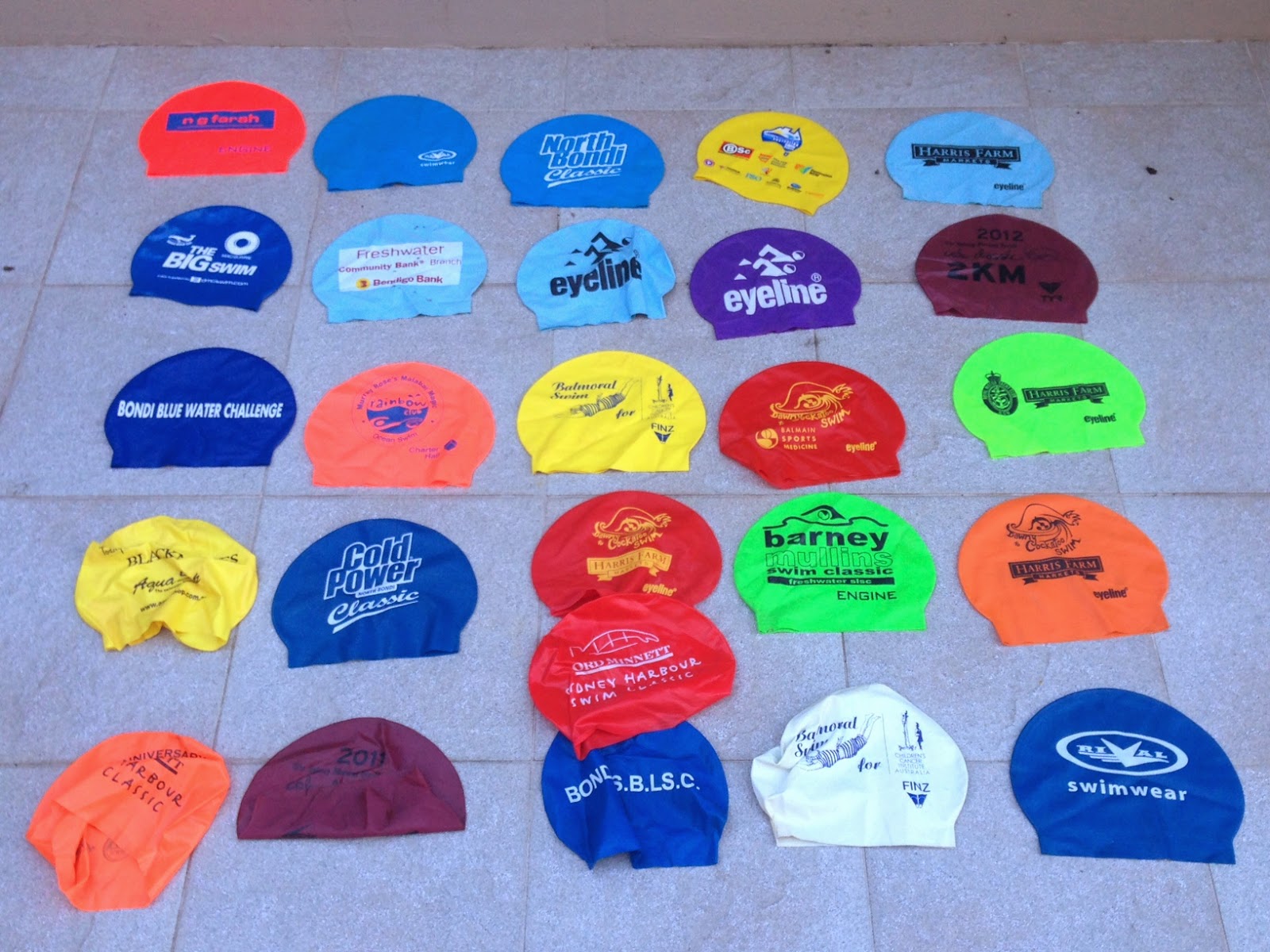 MSS What to do with old swimming caps