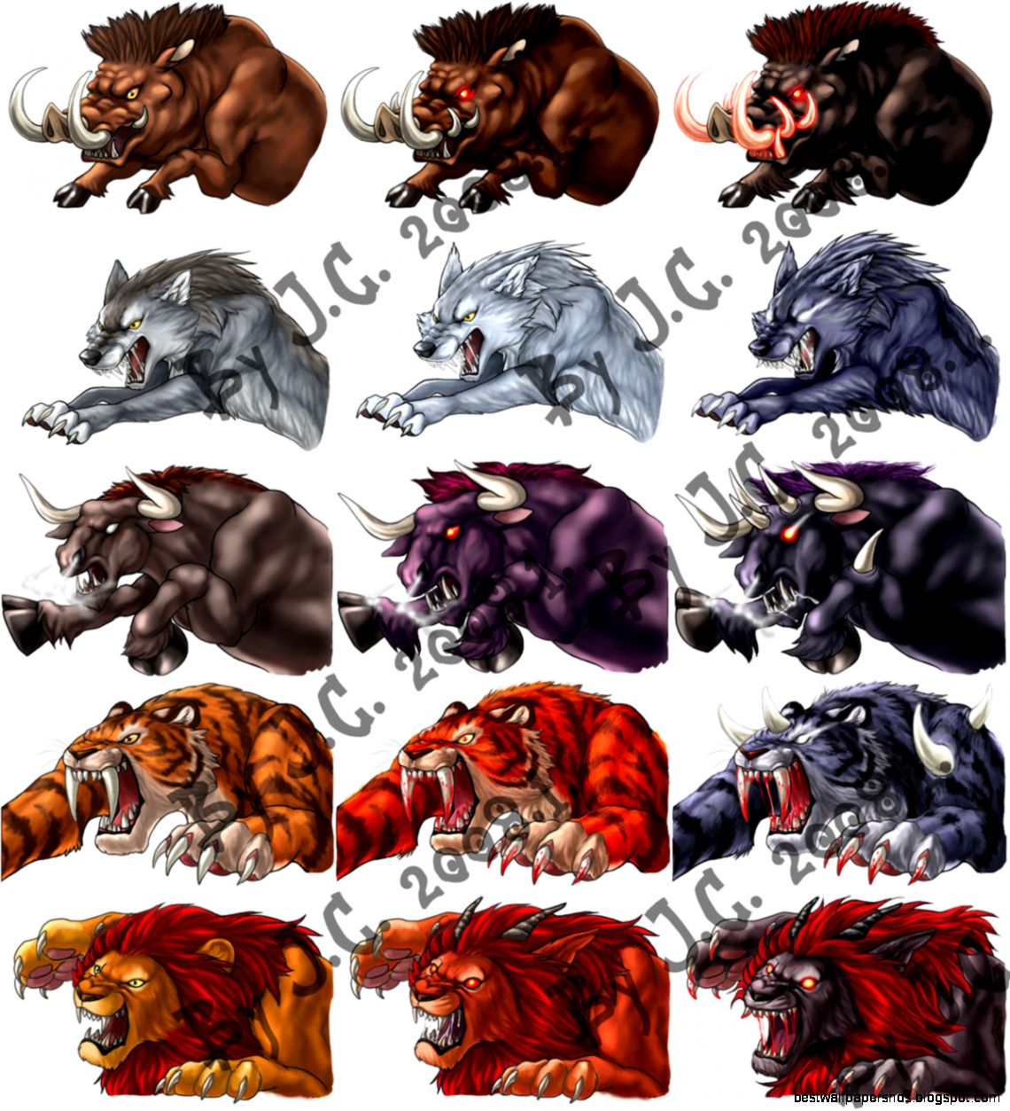 New game NPC monsters 2 by J C on DeviantArt New game NPC monsters 2 by J C on DeviantArt