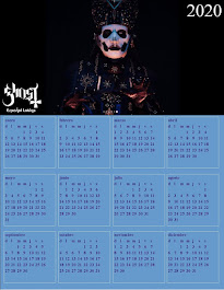 Calendario Oficial Ghost Español Latino 2020