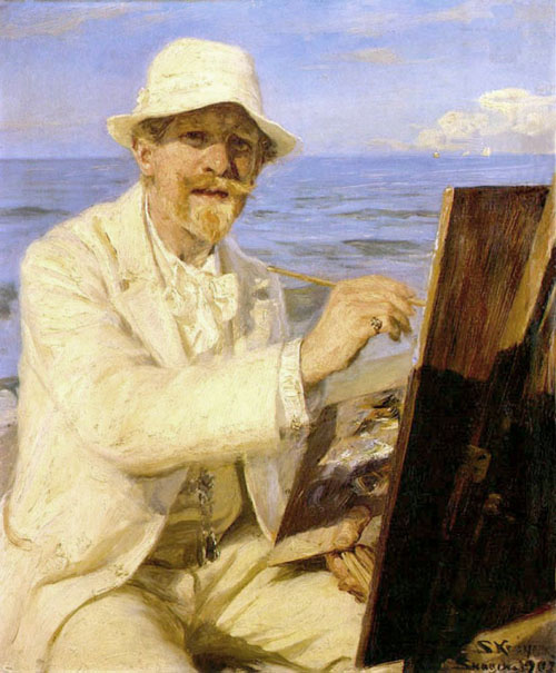 PORTRAITS OF PAINTERS: Peder Severin Kroyer