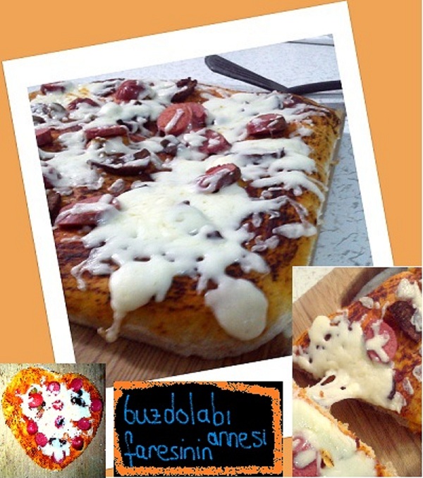 Buzdolabı Faresinin Annesi&hellip; Tam Buğday Unundan Pizza