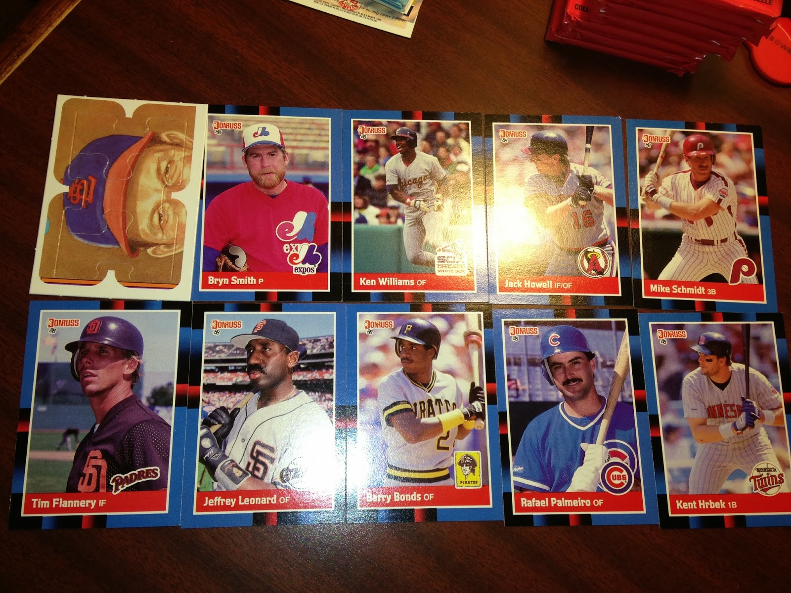 Cleveland Baseball Cards Tribecards from Jonesboro, Arkansas Gold in