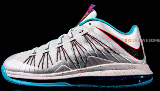Nike Lebron ST Low 2 Pure Platinum Sport Turquoise