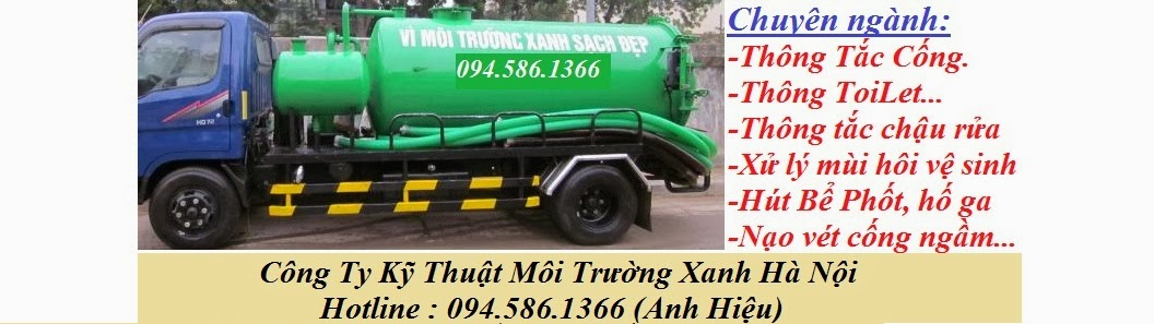 Thông Tắc Cống Tại Hà Nội (0945.861.366)