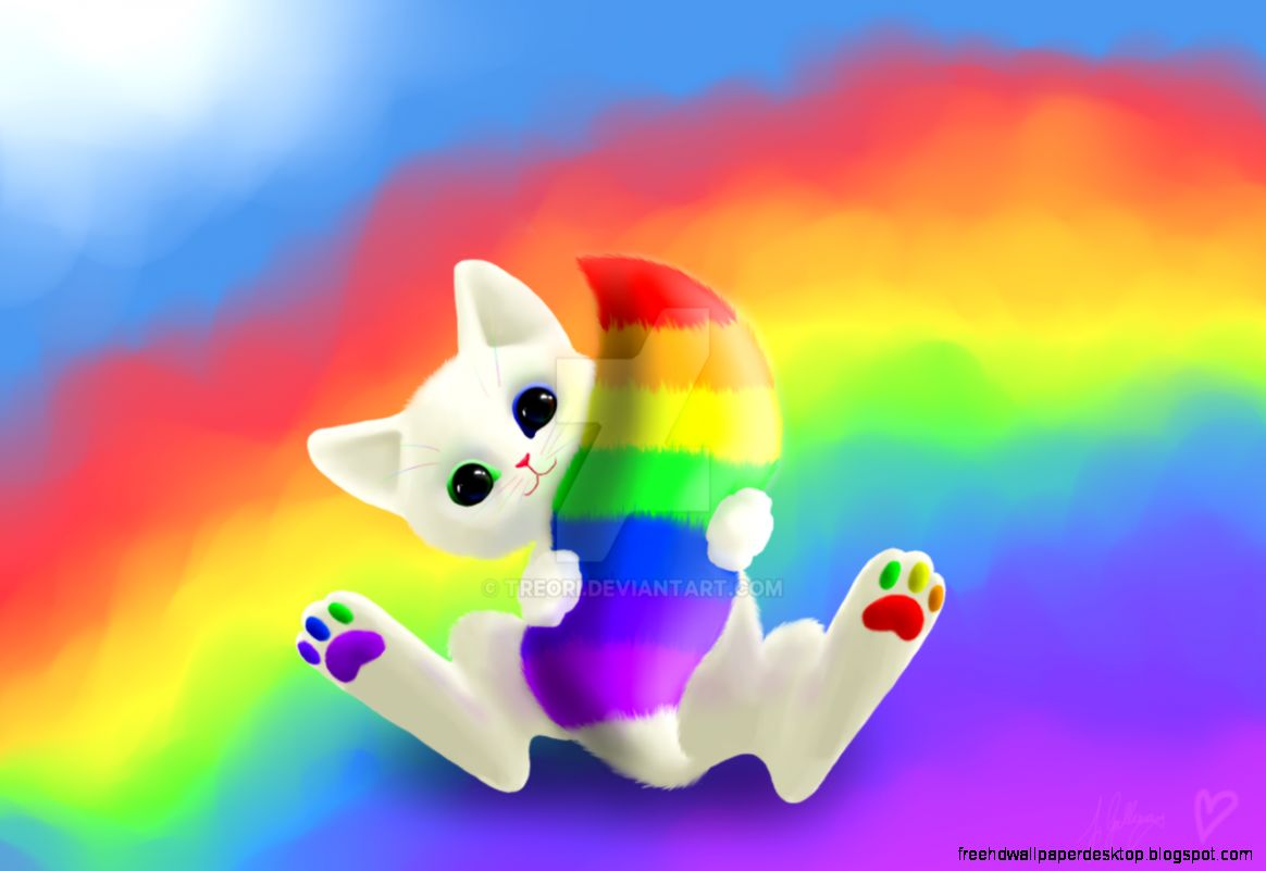 Rainbow Kitten by Treori on DeviantArt Rainbow Kitten by Treori on DeviantArt