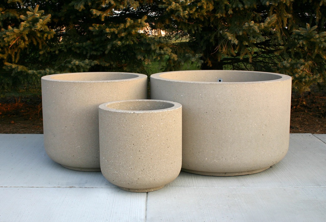 Doty and Sons Concrete Products, Inc. Concrete Planters For Commercial