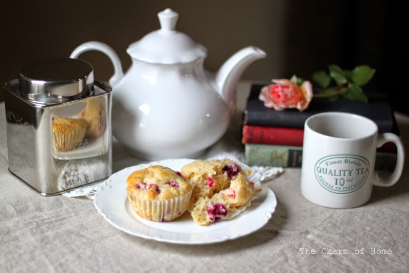 The Charm of Home As Requested...Blackberry Muffin Tea
