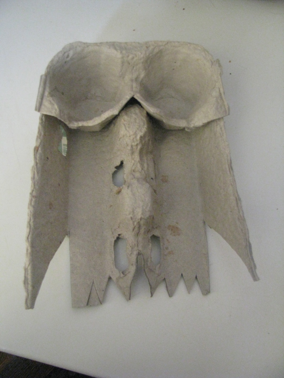 whimsy egg carton owls